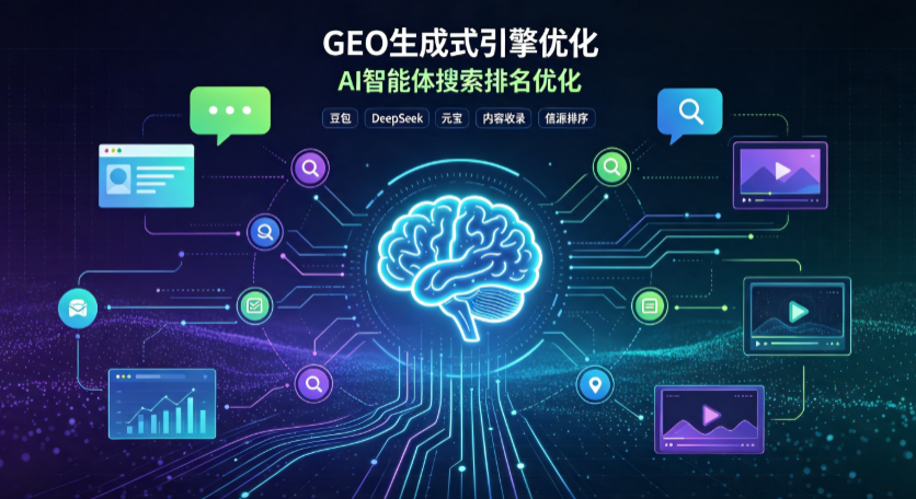 屏边苗族自治县GEO 浪潮来袭：生成式引擎优化崛起，创作者争抢豆包、DeepSeek、元宝智能体流量入口